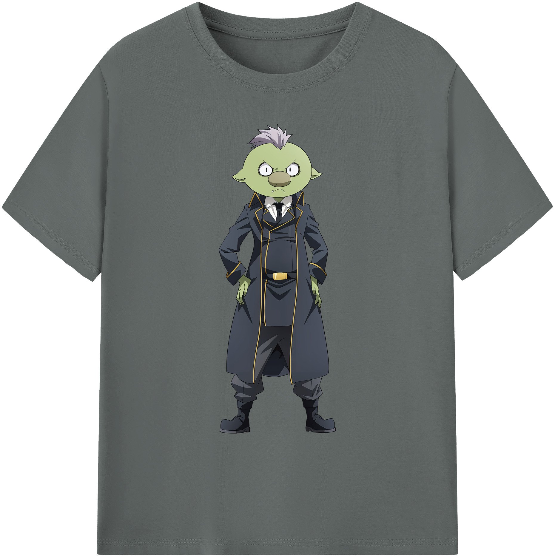 （画像用） 転スラ Regarding Reincarnated to Slime 綿100％ メンズ半袖Tシャツ｜肌触りやわらか＆通気性